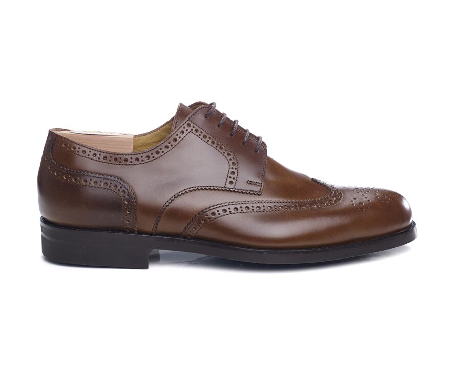 Derbies homme Cognac semelle gomme - PELL CLASSIC GOMME CITY