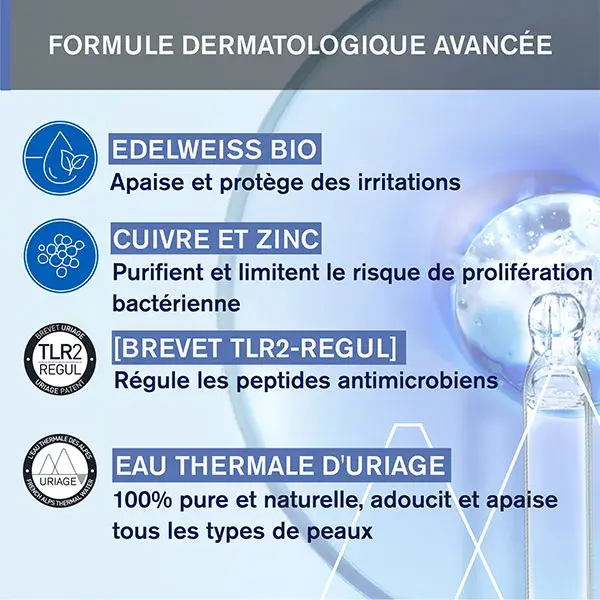 Spray Reparador Secante Uriage Baby 1st, Spray Suavizante e Anti-Irritação, 100ml
