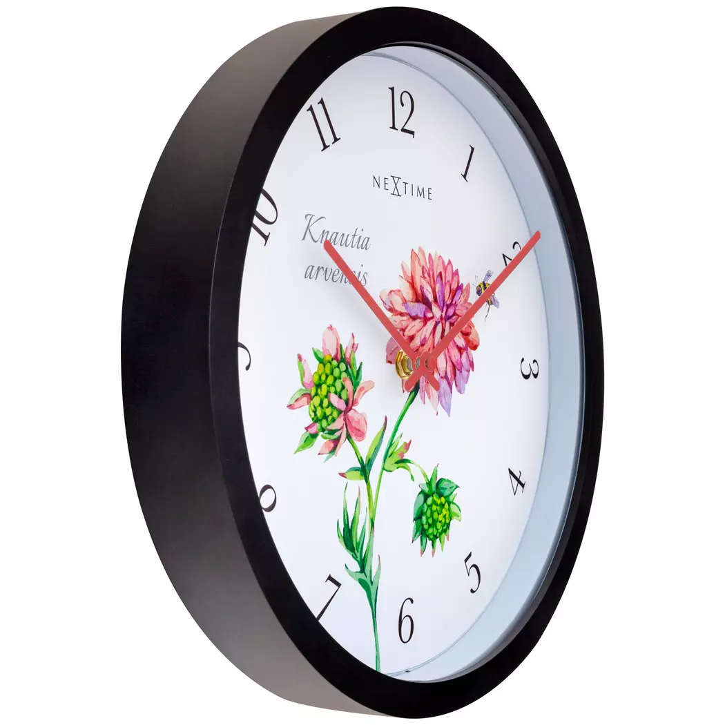 Quarzwanduhr Knautia Ø 30,5 cm