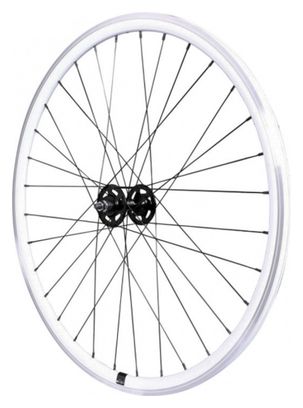 ROUE ROUTE - FIXIE - PISTE P2R 30mm BLANC AVANT