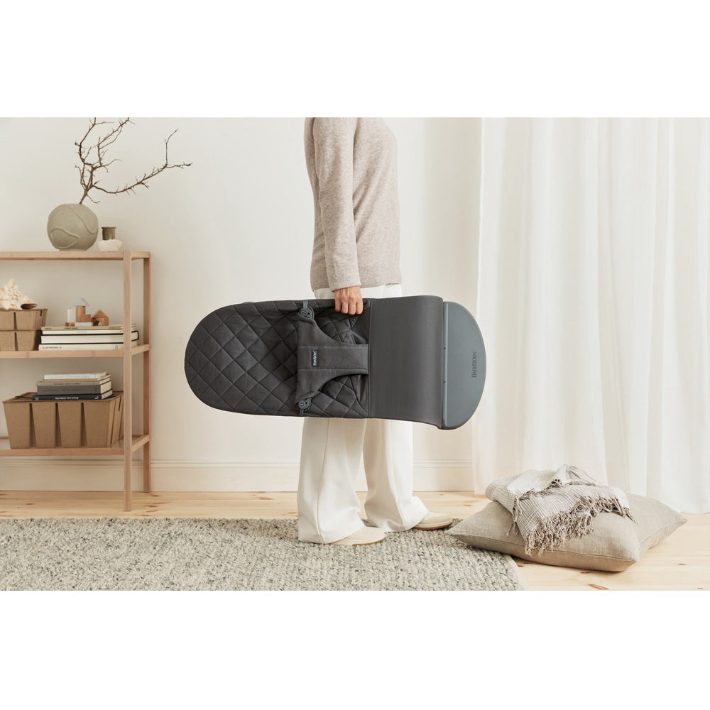 Køb BabyBjörn Anthracite Grey Skråstol Bliss Klassisk Quilt