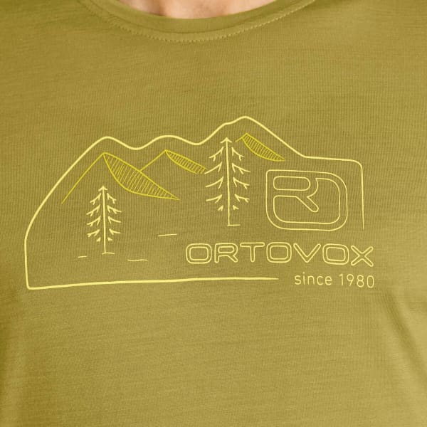 T-shirt randonnée ORTOVOX 150 COOL VINTAGE BADGE TS SWEET ALISON