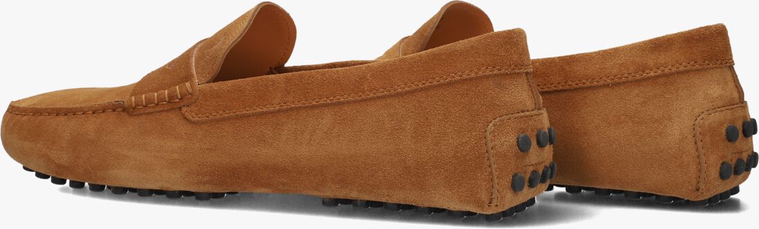 cognac tod's mocassins mocassino gommino 22l