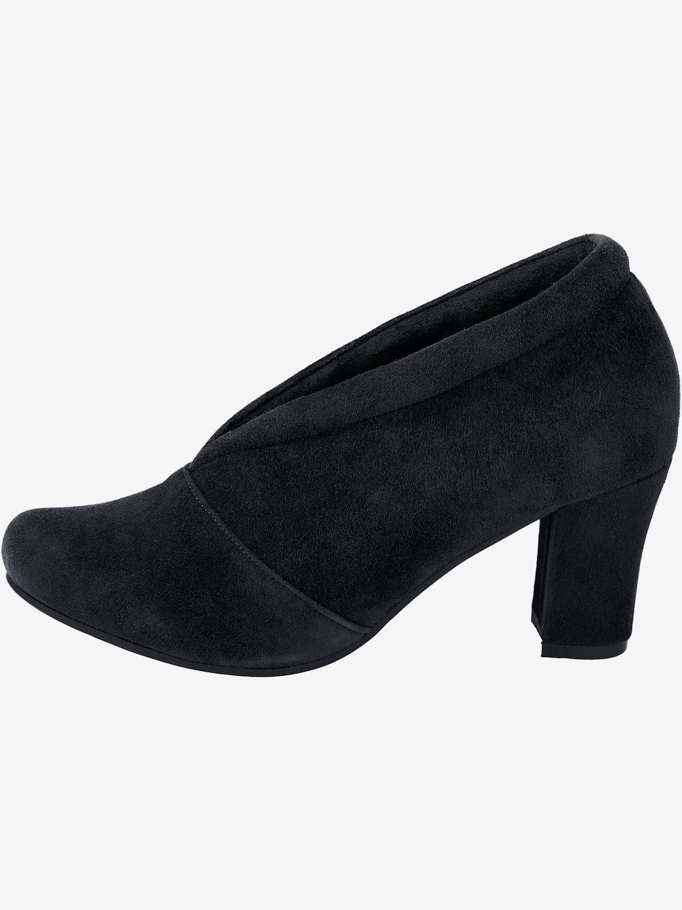 Escarpins cuir velours chèvre doux