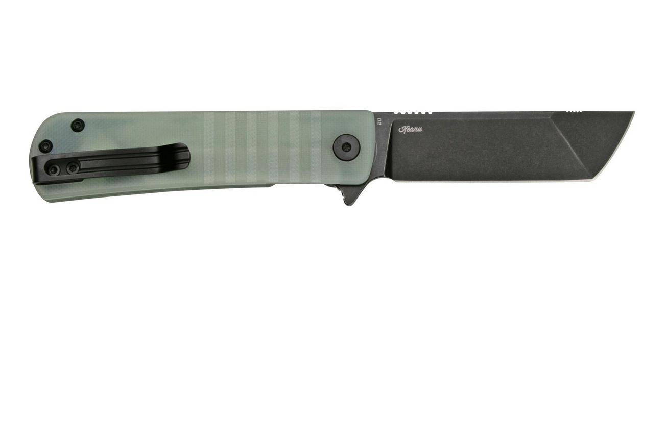 Bestech Titan BG49A-4 Stonewashed, Transparant G10, zakmes