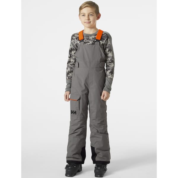 Pantalon de ski HELLY HANSEN JR SUMMIT BIB PANT CONCRETE