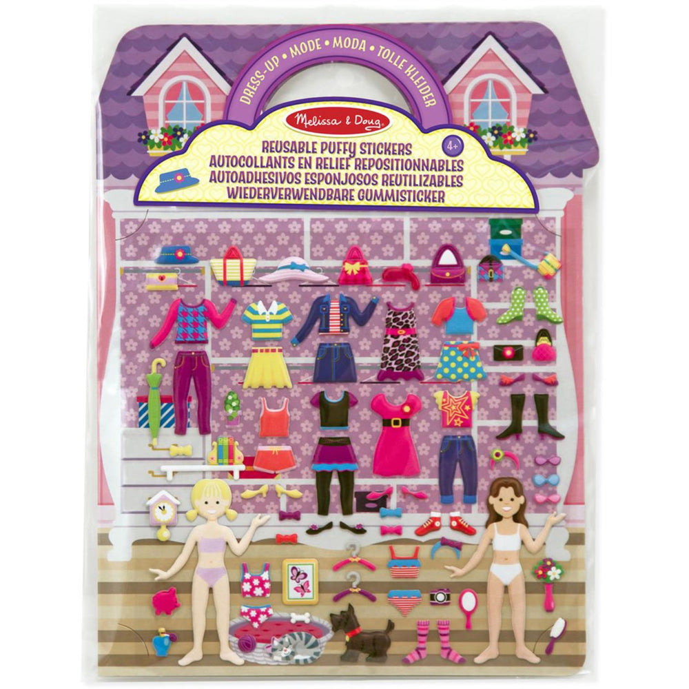 Køb Melissa & Doug Multifarvet Puffy Sticker Playset Dress-Up