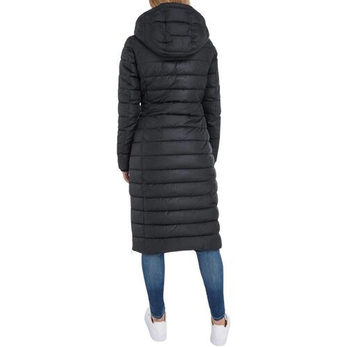 Tommy Jeans - TJW BASIC HOODED COAT Negro