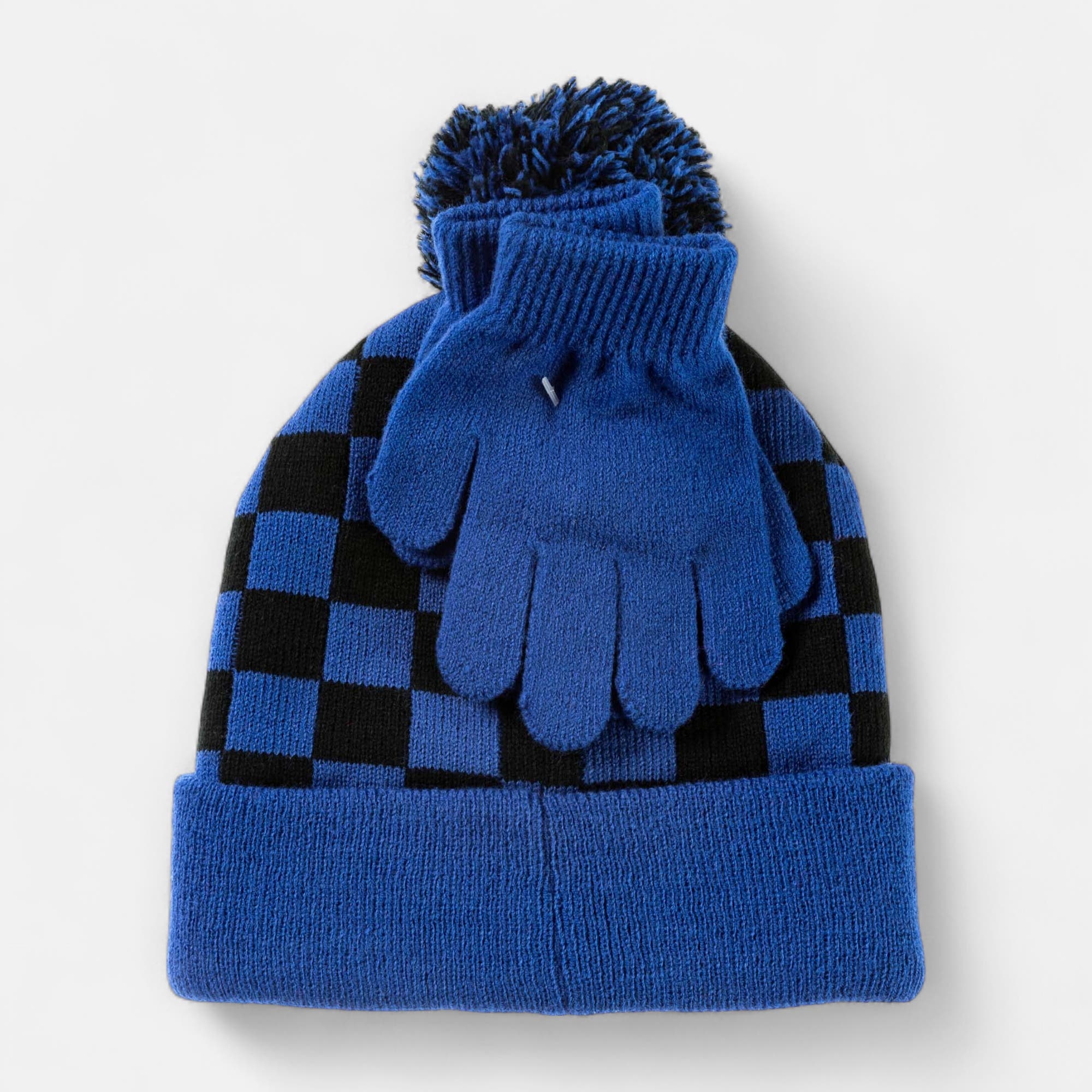 Gants bleu