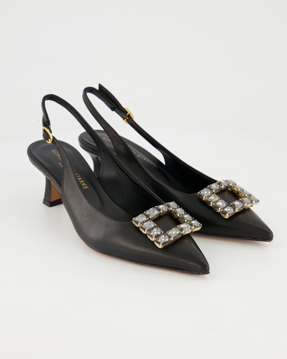 Konstantin Starke 0440 Slingpumps in Schwarz