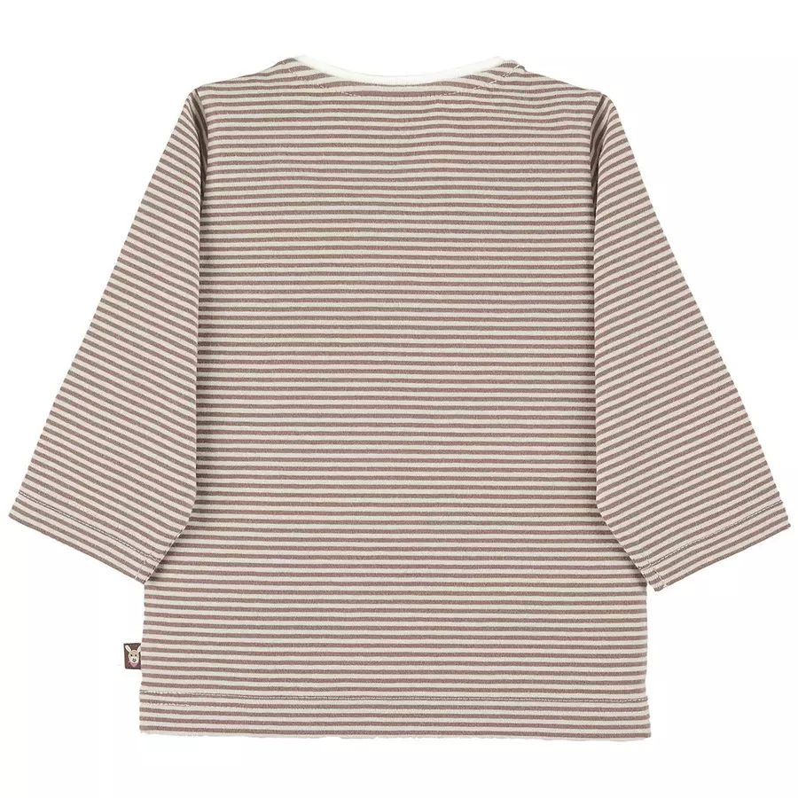 Sterntaler Langarm-Shirt gestreift braun