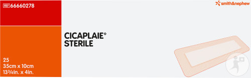 Smith&Nephew Cicaplaie Pansement Post-Opératoire Adhésif 35x10cm Pièces 25 (66660278)