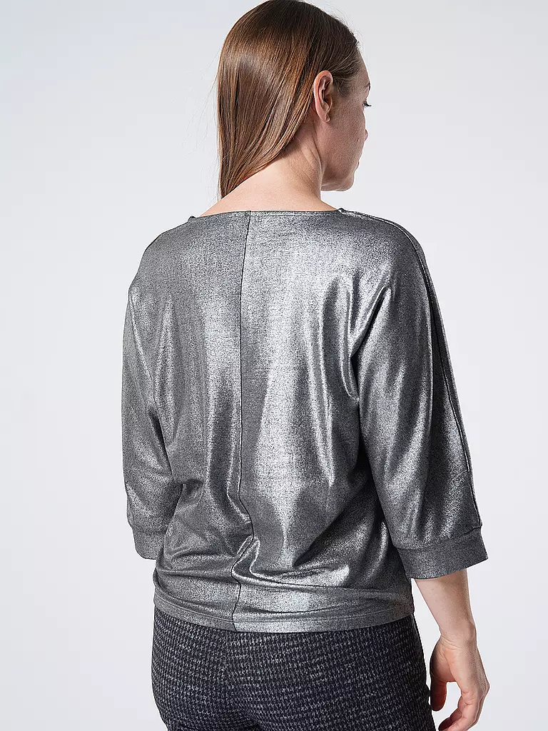 OUÍ T-Shirt silber