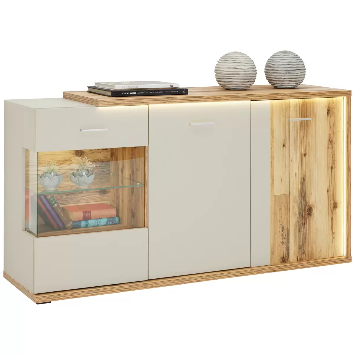 Sideboard Ambiente braun,grau