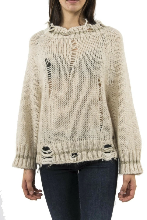 pull hiver bsb 040-260048 beige