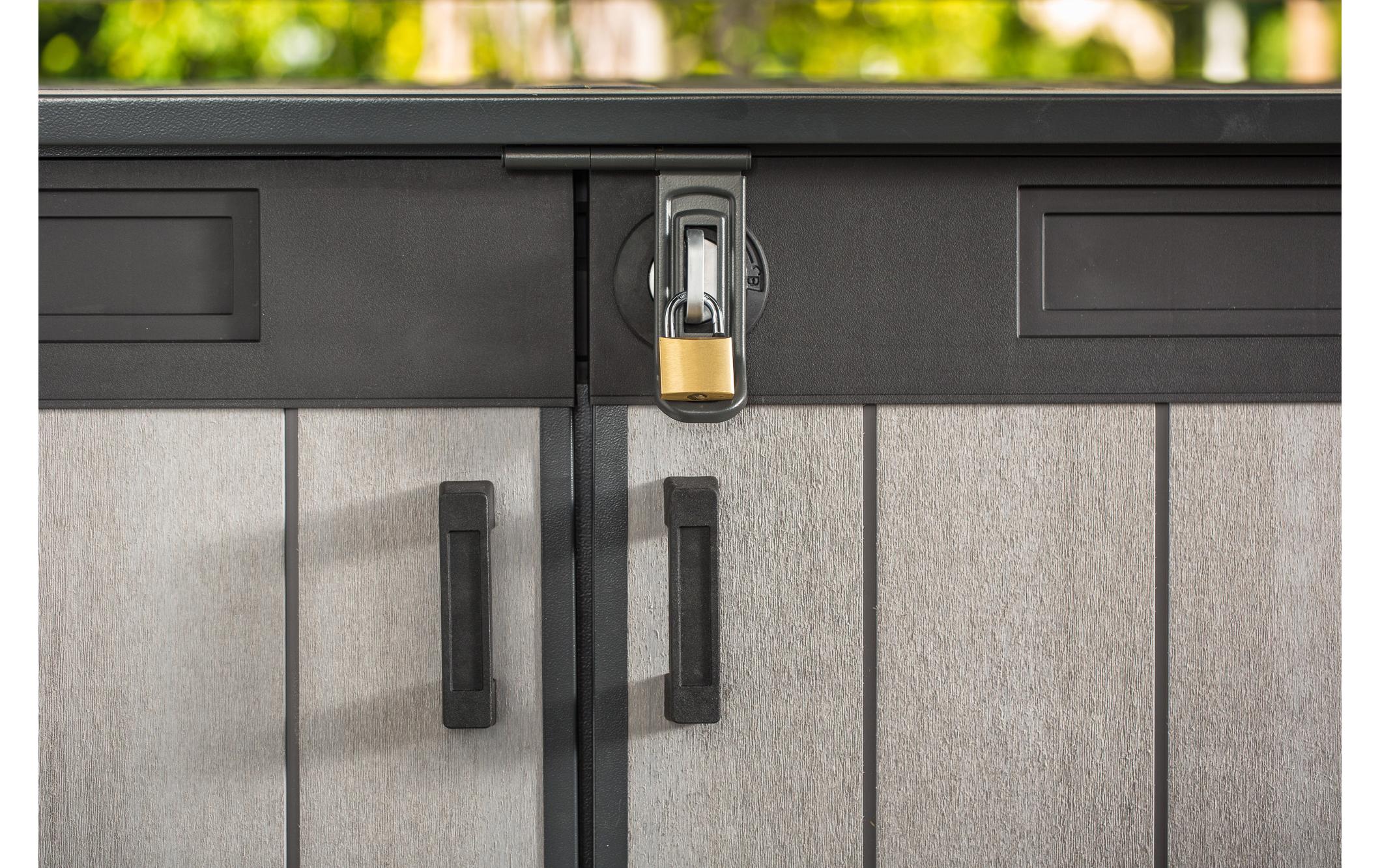 Gartenschrank Grande Store Anthrazit/Grau<br>Grosse Aufbewahrungsbox