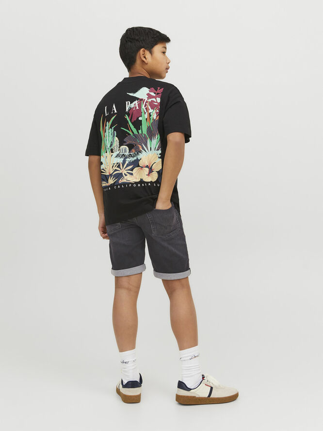 Jack & Jones JJIRICK JJIORG SHORTS GE 612 I. K SN Black denim