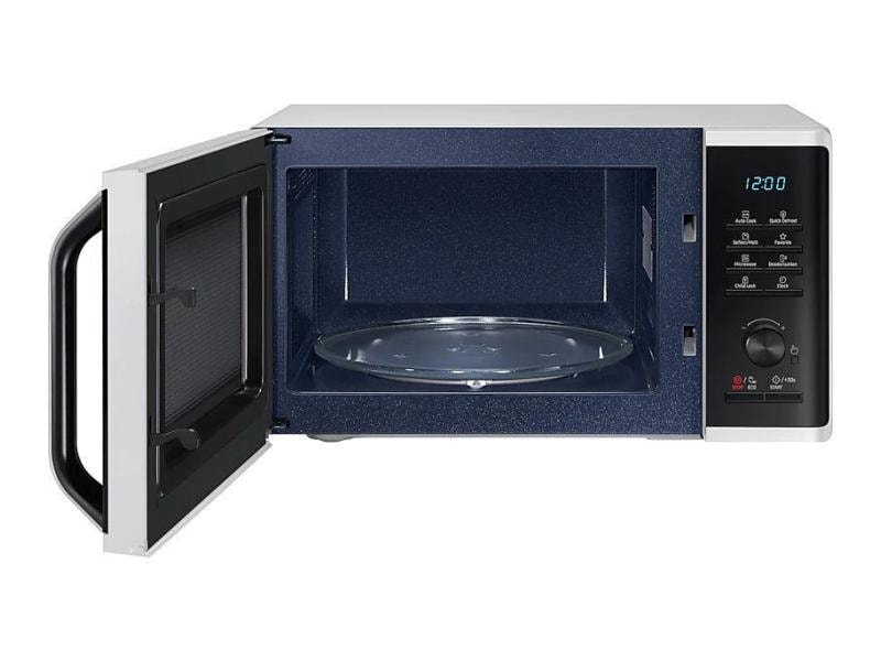 Samsung Mikrowelle MS23K3515AW/SW silbern 800 W-Mikrowelle mit Auftau- und Warmhaltefunktion