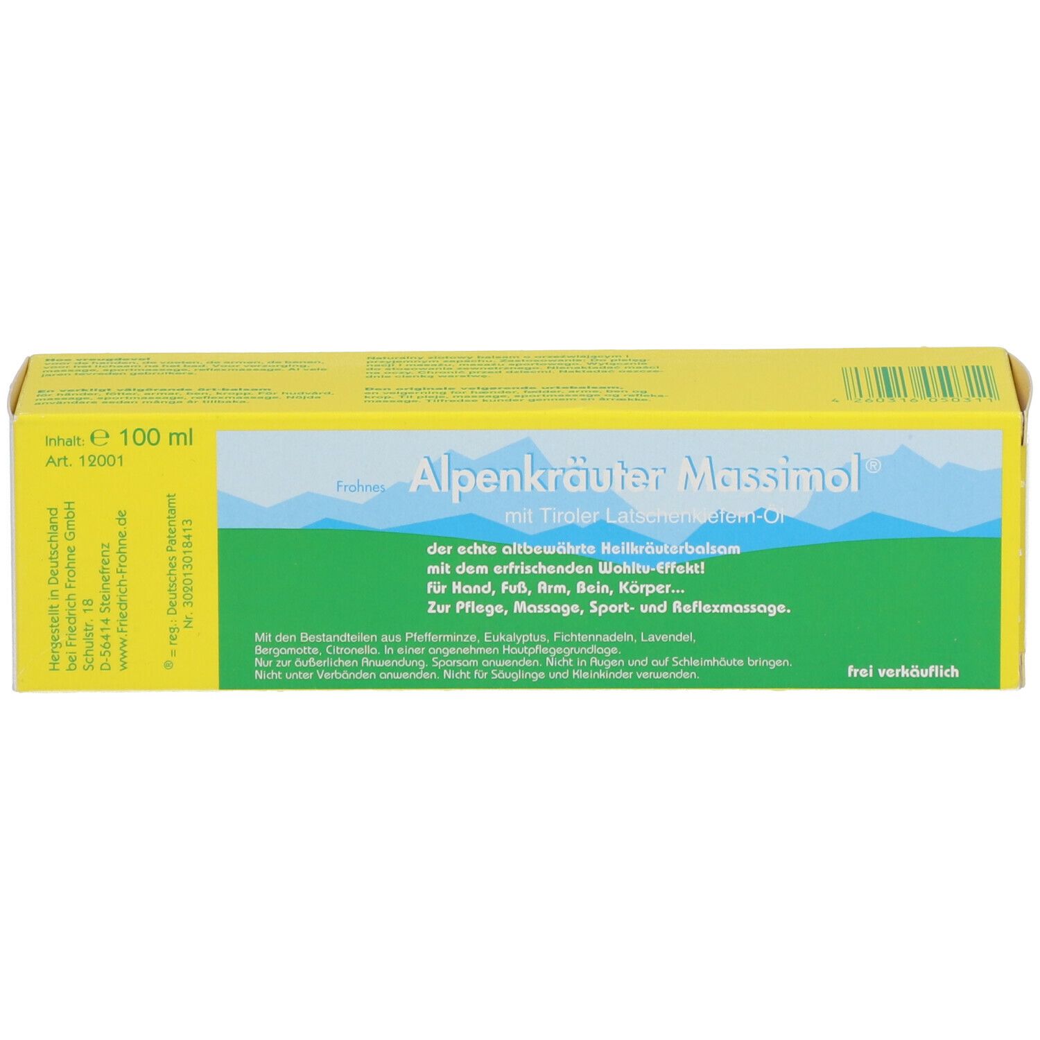 Alpenkräuter Massimol® Heilkräuterbalsam