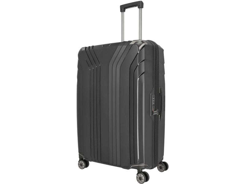 travelite Koffer Elvaa Trolley L 102 l, Schwarz Reisekoffer