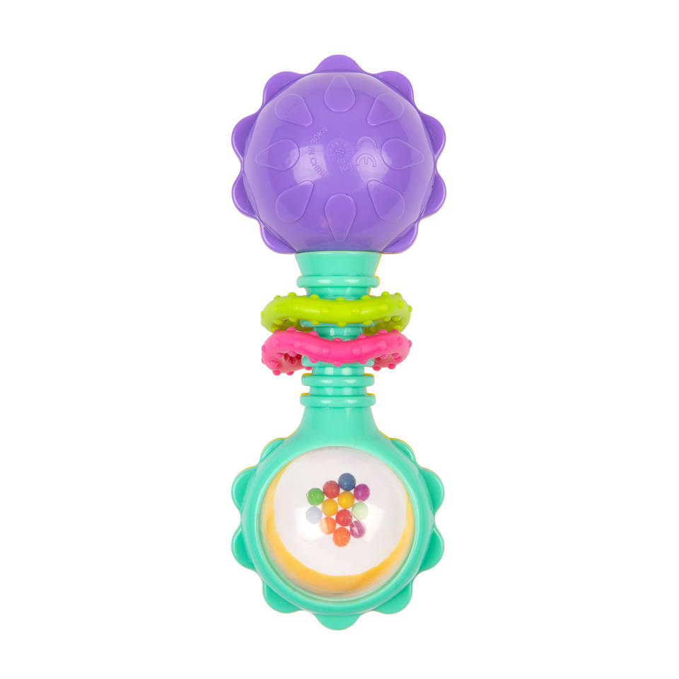 Playgro draaiende Barbell rammelaar