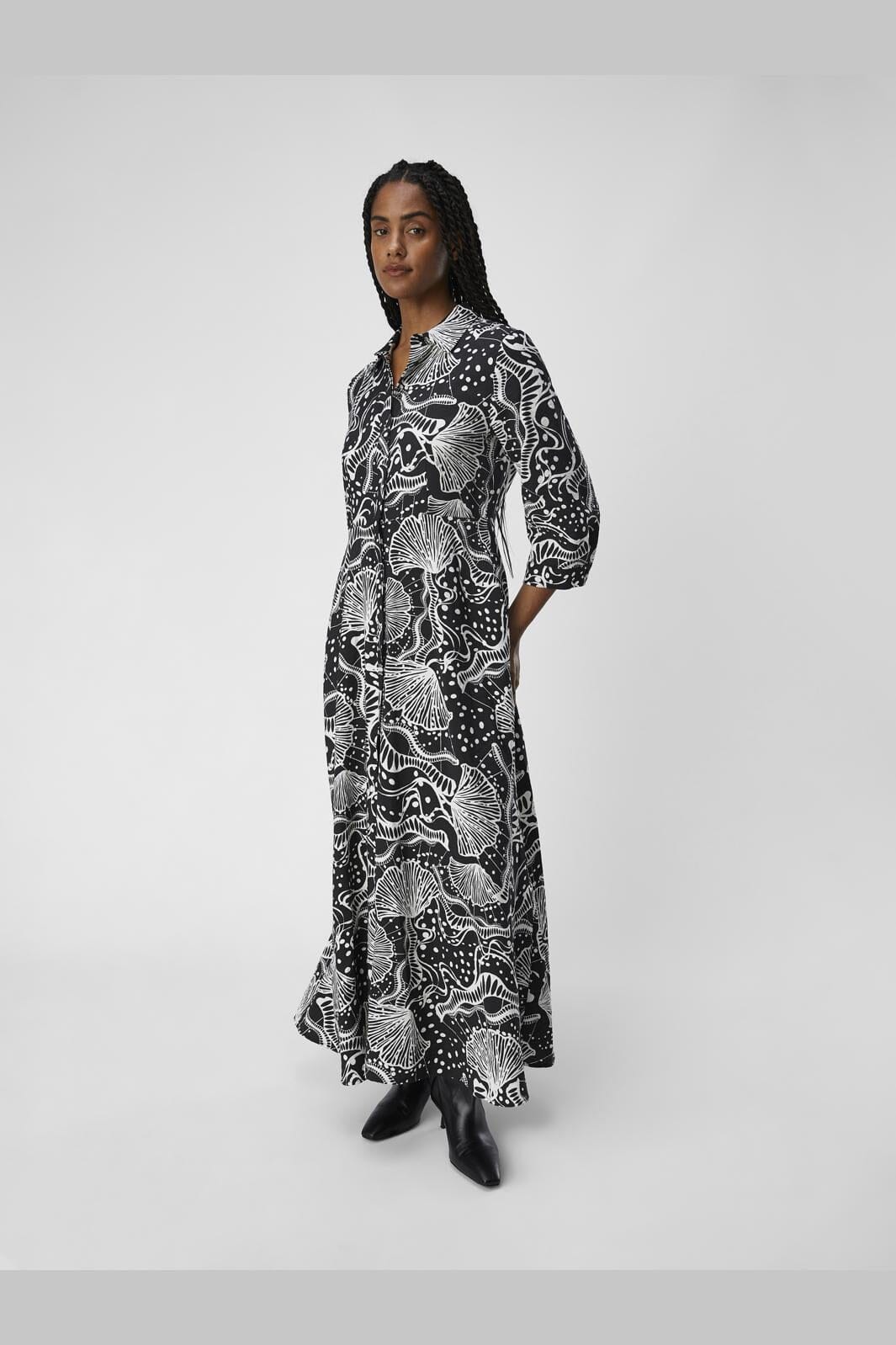 Object Objjessa Alli 3/4 Shirt Dress 132
