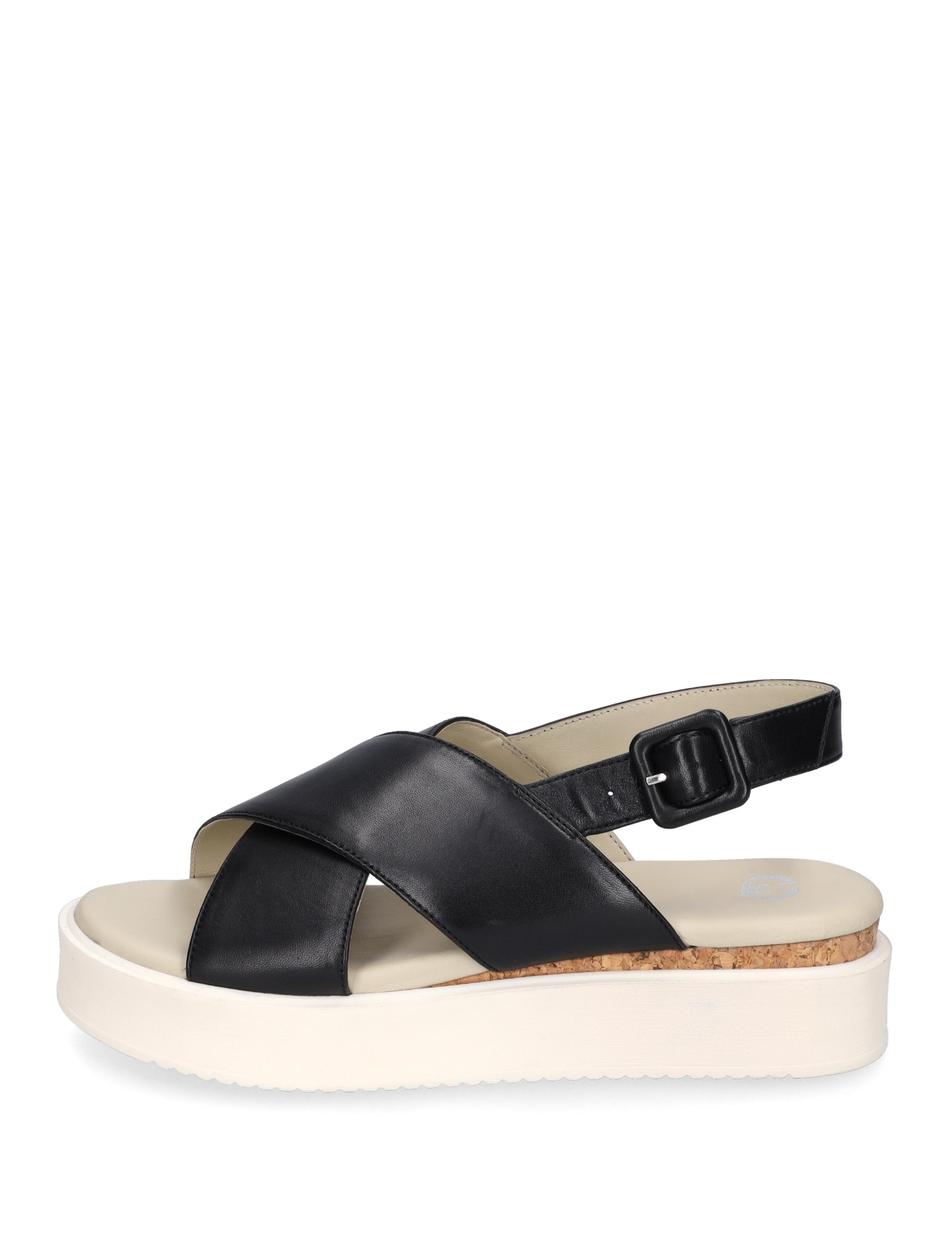 Sandale Cervo 01, schwarz