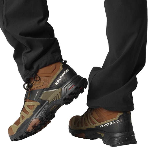 Chaussure de randonnée mid SALOMON X ULTRA 4 MID GORE-TEX CARAMEL CAFE/GO