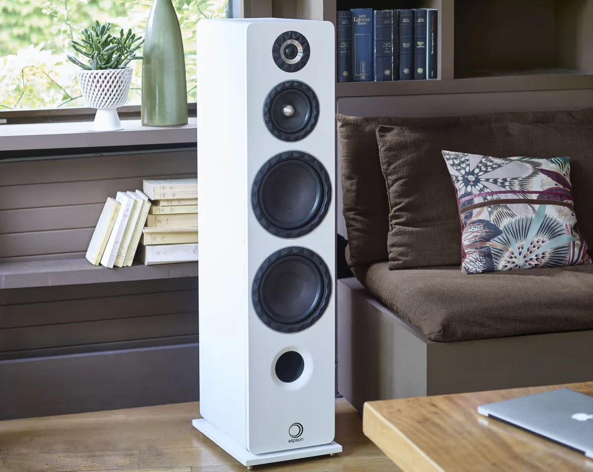 Elipson Prestige Facet HCM 24F8 5.1 Blanc Packs enceintes grand spectacle