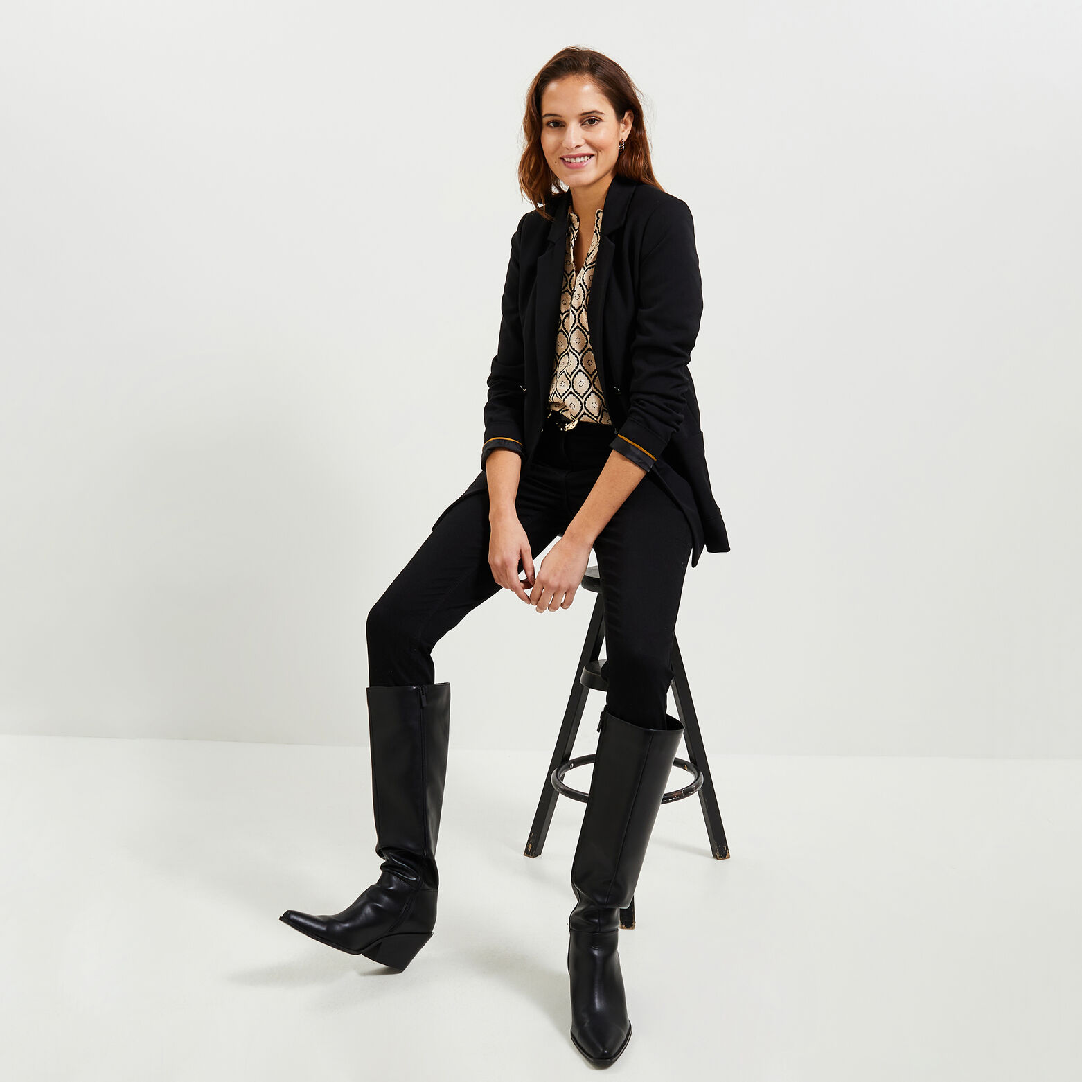 Blouse imprimée femme