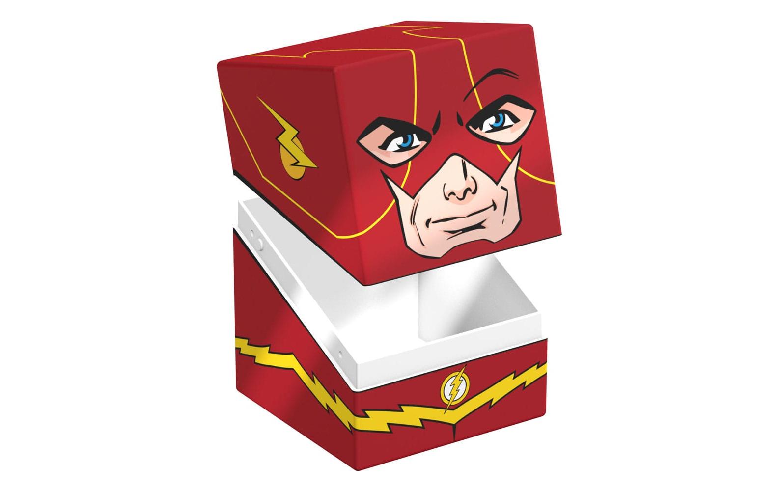 Kartenbox DC Justice League The FlashZur Aufbewahrung von Sammelkarten in Standardgrösse
