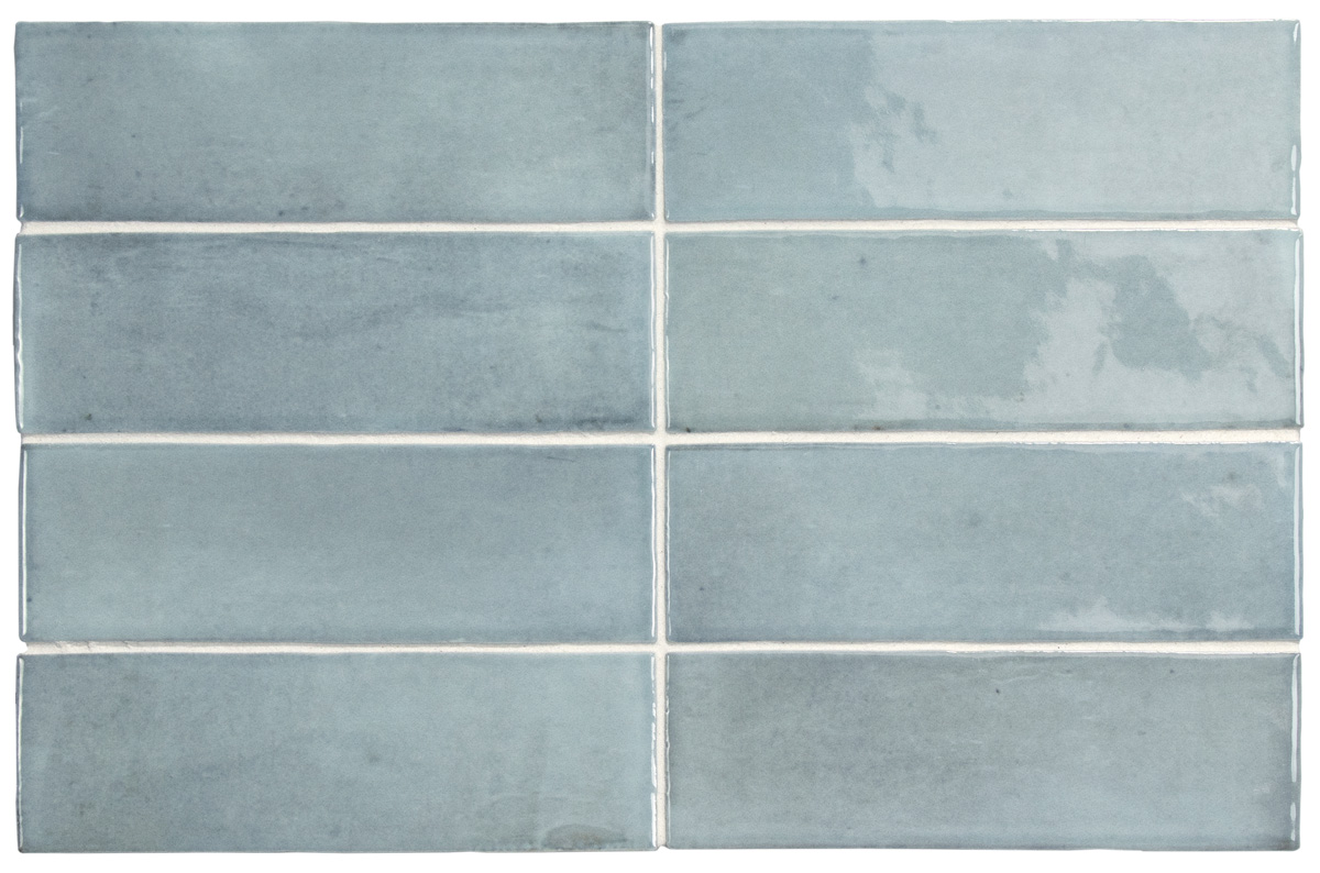 Jabo Premium Koko wandtegel 15x5cm lichtblauw glans