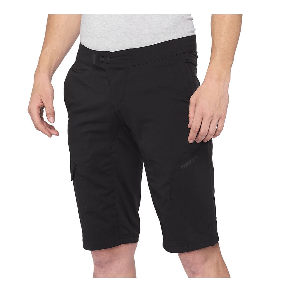 100 percent RIDECAMP - Short Homme black