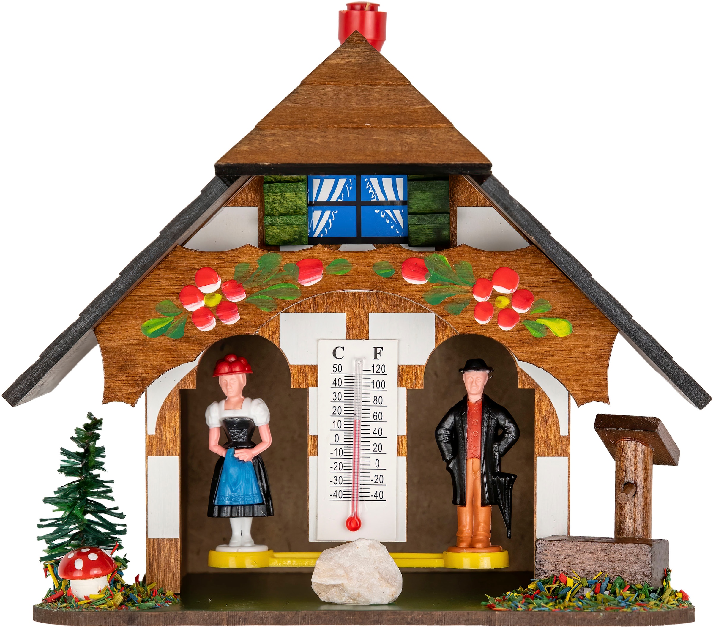 Christoffel Tischuhr »Wetterhäuschen Christoffel«