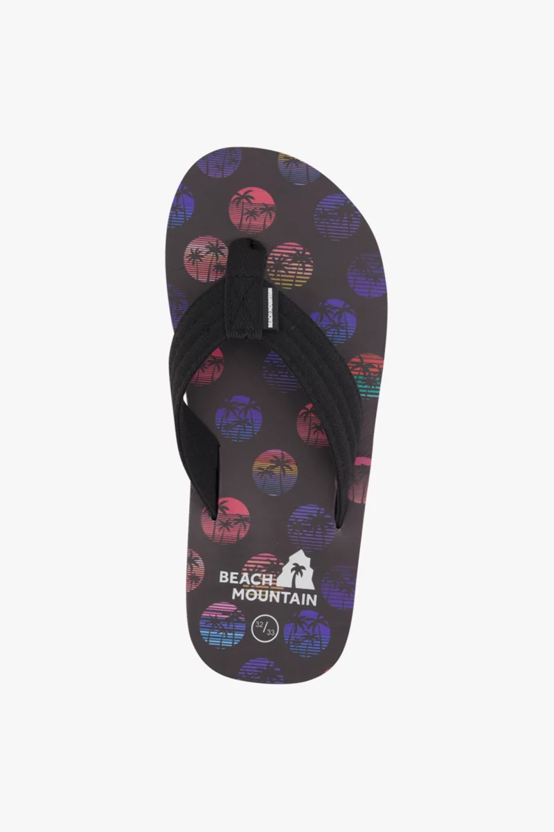 BEACH MOUNTAIN Sunset Kinder Flip Flop