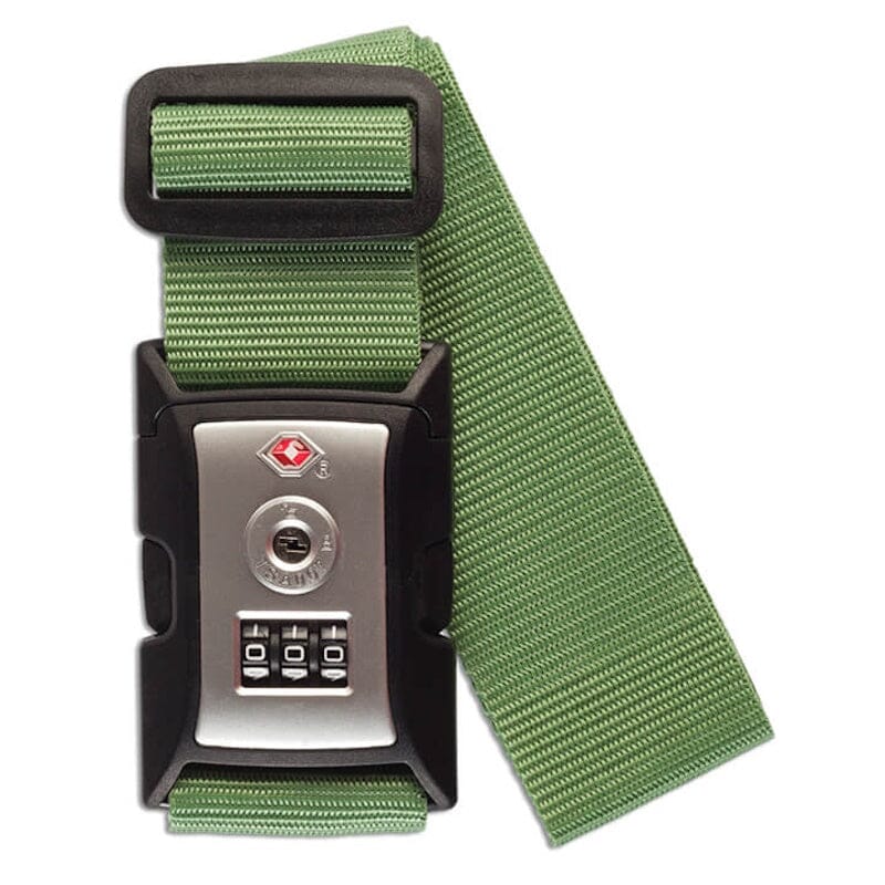 Worldpack Kofferriem Met TSA-slot Green