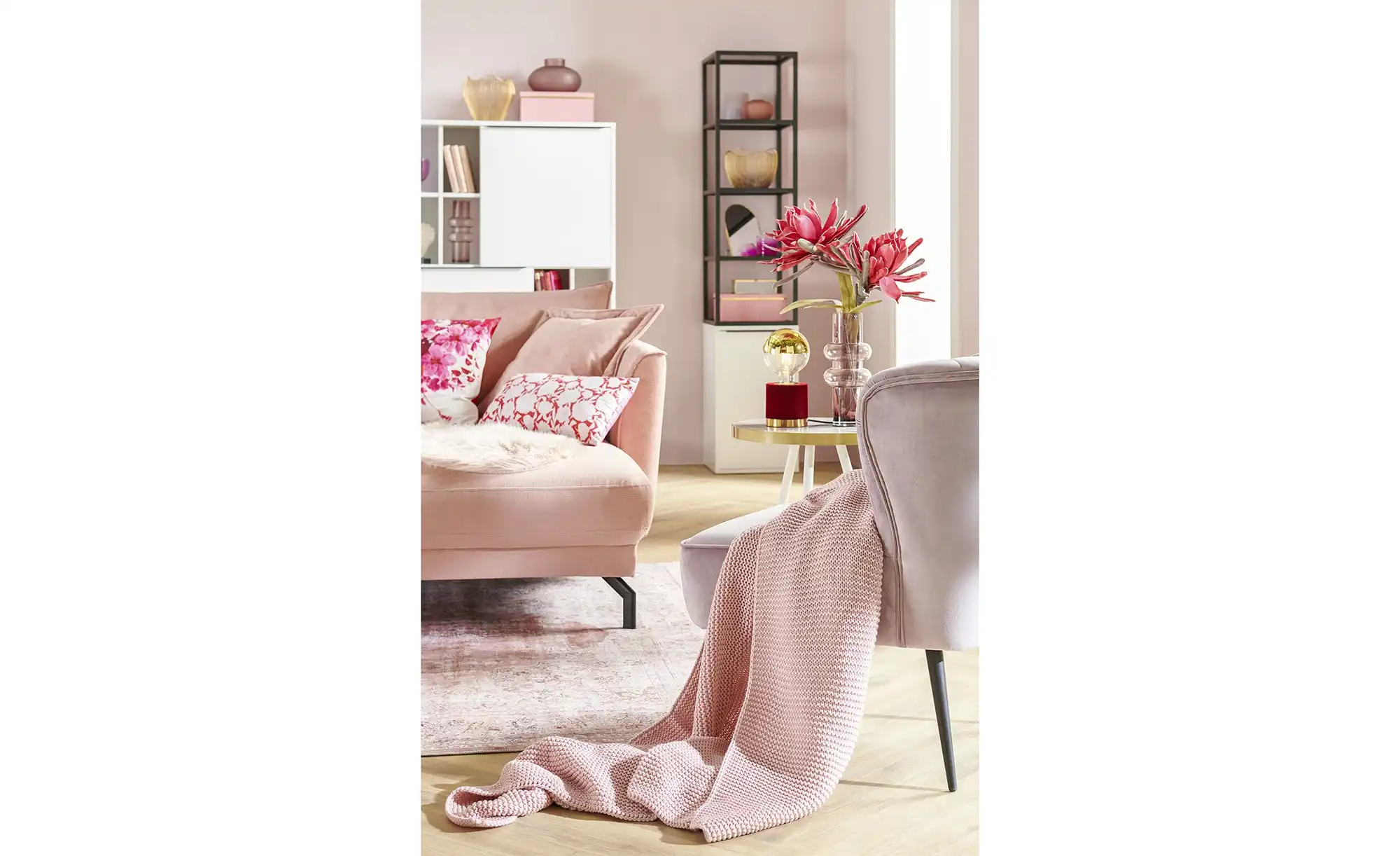 HOME STORY Strick Plaid Svea
