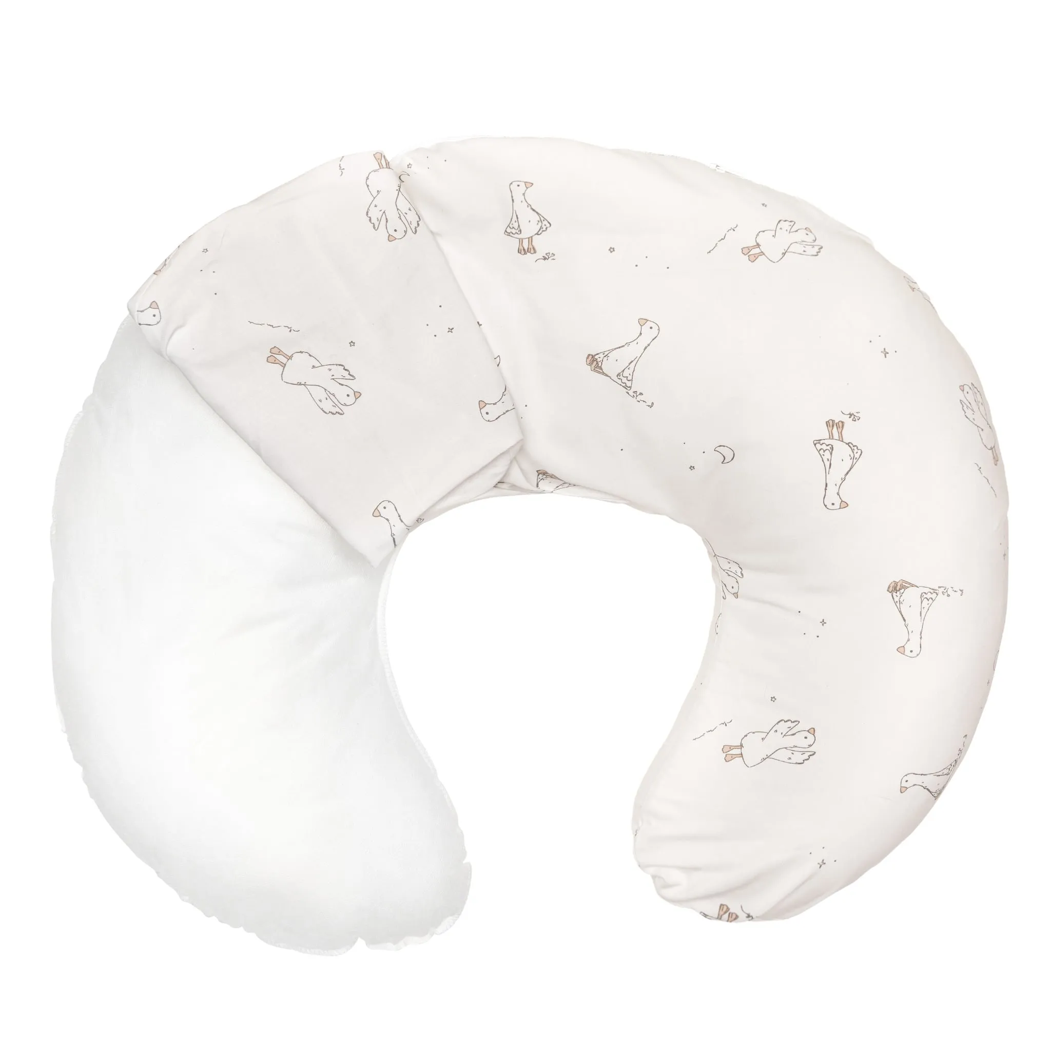 Perlimpinpin Coussin d'Allaitement - Oies