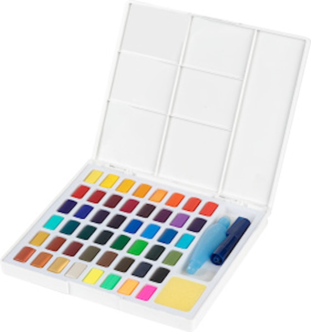 Akvarellfarger Creative Studio Skrin med 48 farger Faber-Castell
