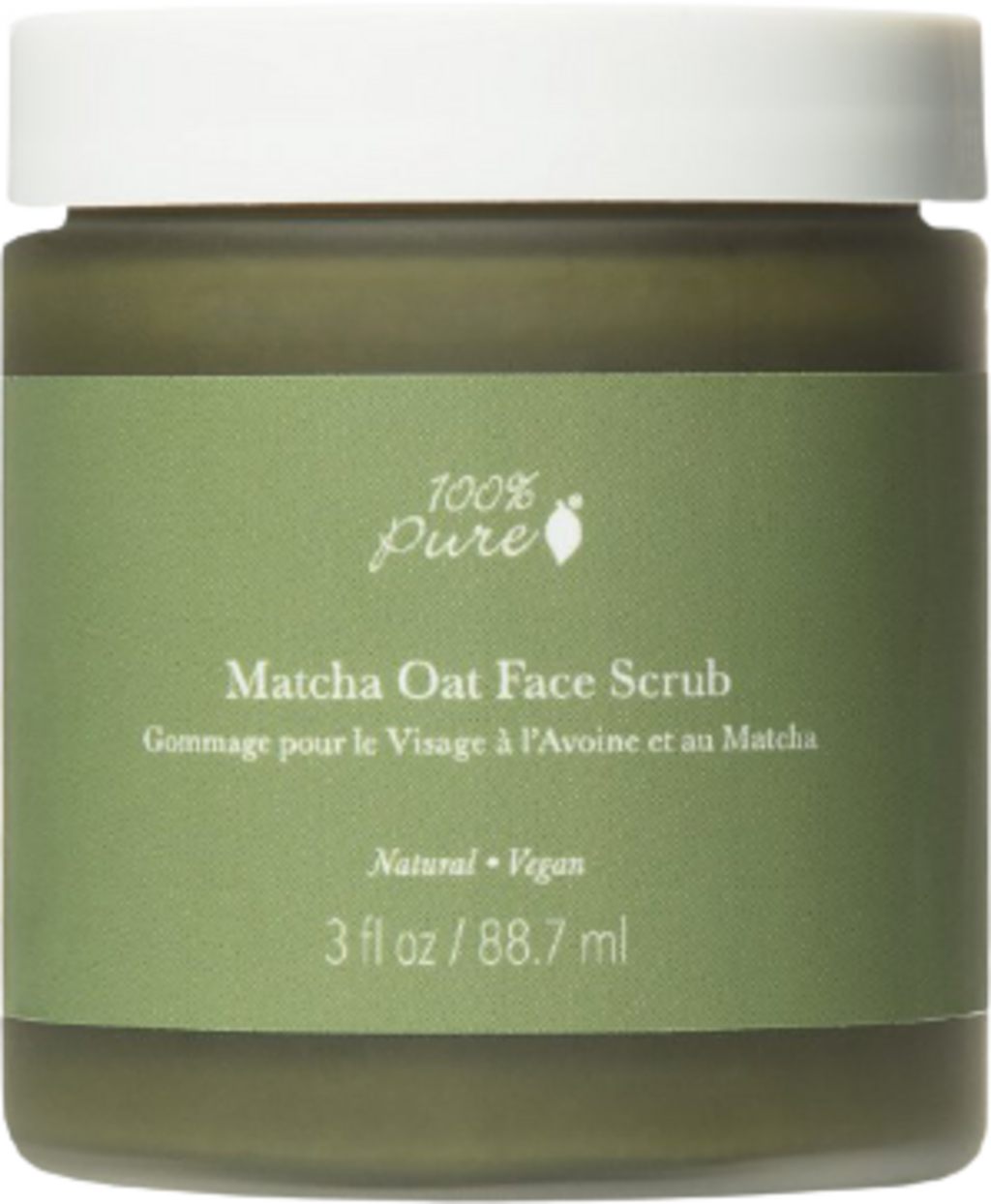 100% Pure  Matcha Oat Face Scrub, 88,70 ml