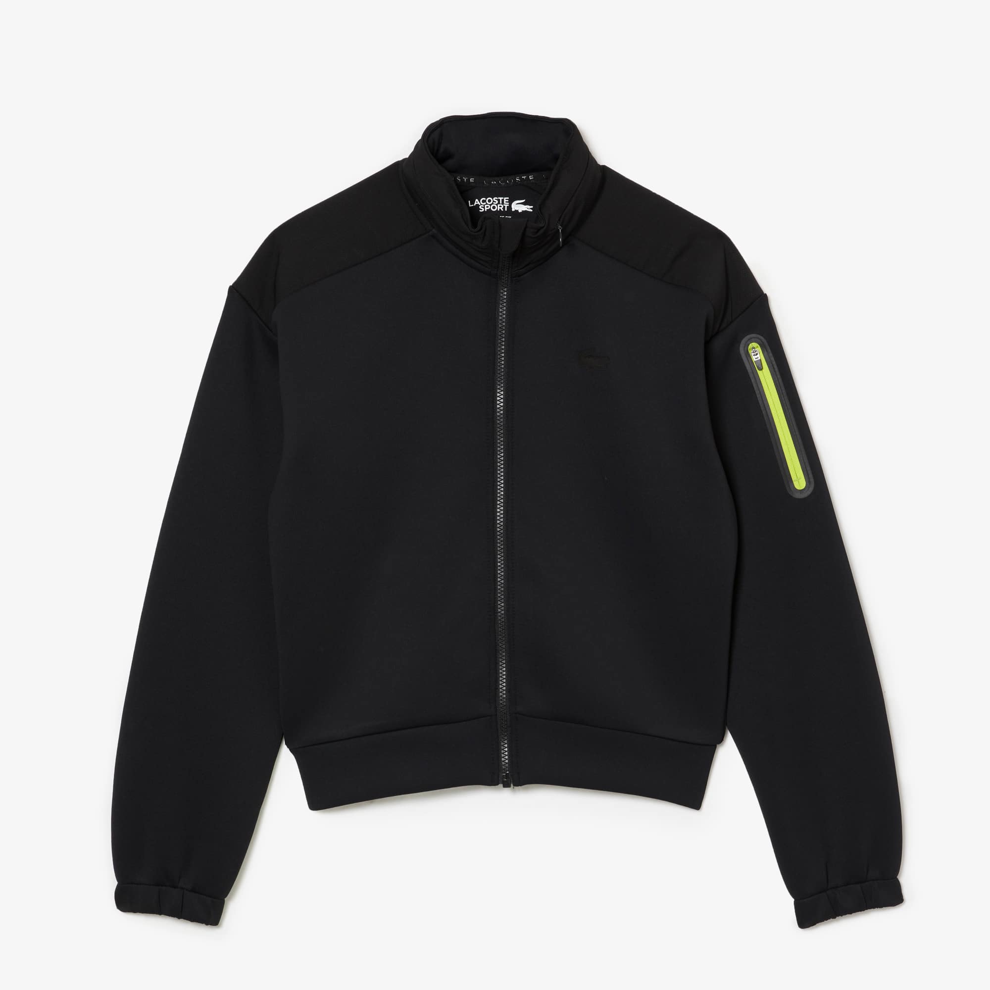Sweatshirt zippé femme loose fit Lacoste SPORT avec capuche Sweatshirts - Noir - Lacoste - Femme