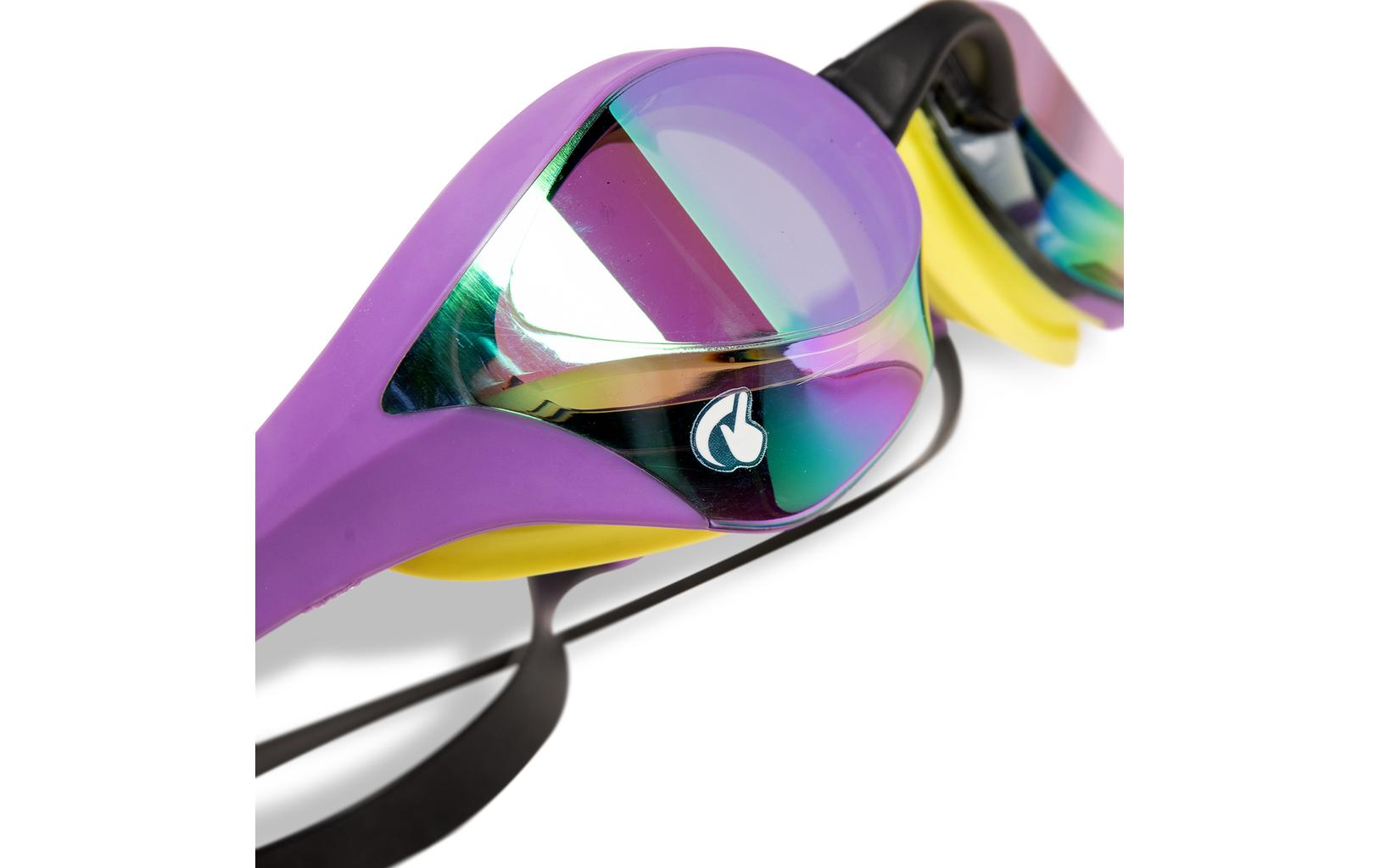 Schwimmbrille Cobra Ultra Swipe Mirror Lila/SchwarzVerspiegelte Wettkampfschwimmbrille