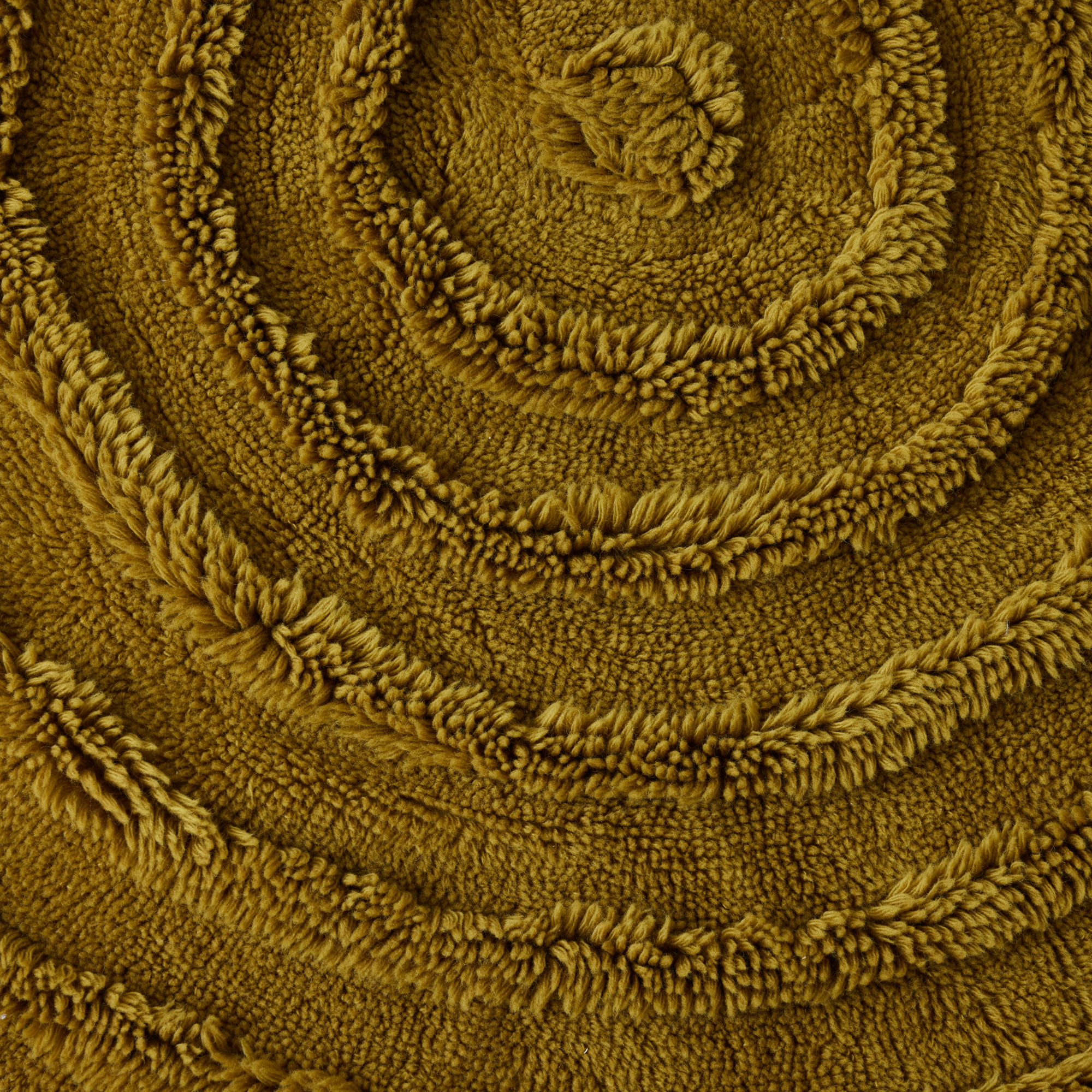 Vloerkleed Roud Woolen Ø150 cm seaweed