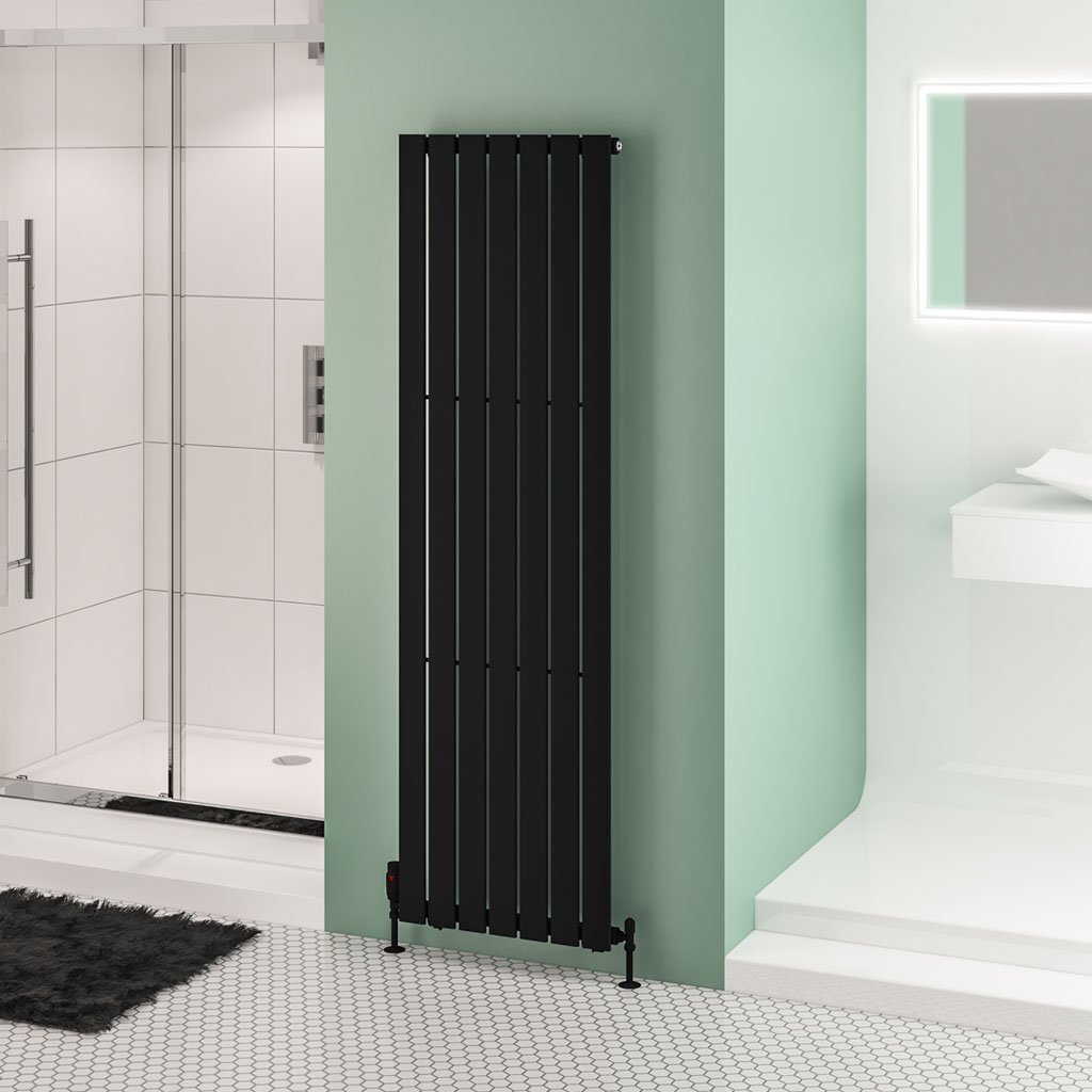 Eastbrook Warrington paneelradiator type 10 50x180cm 1234W zwart mat