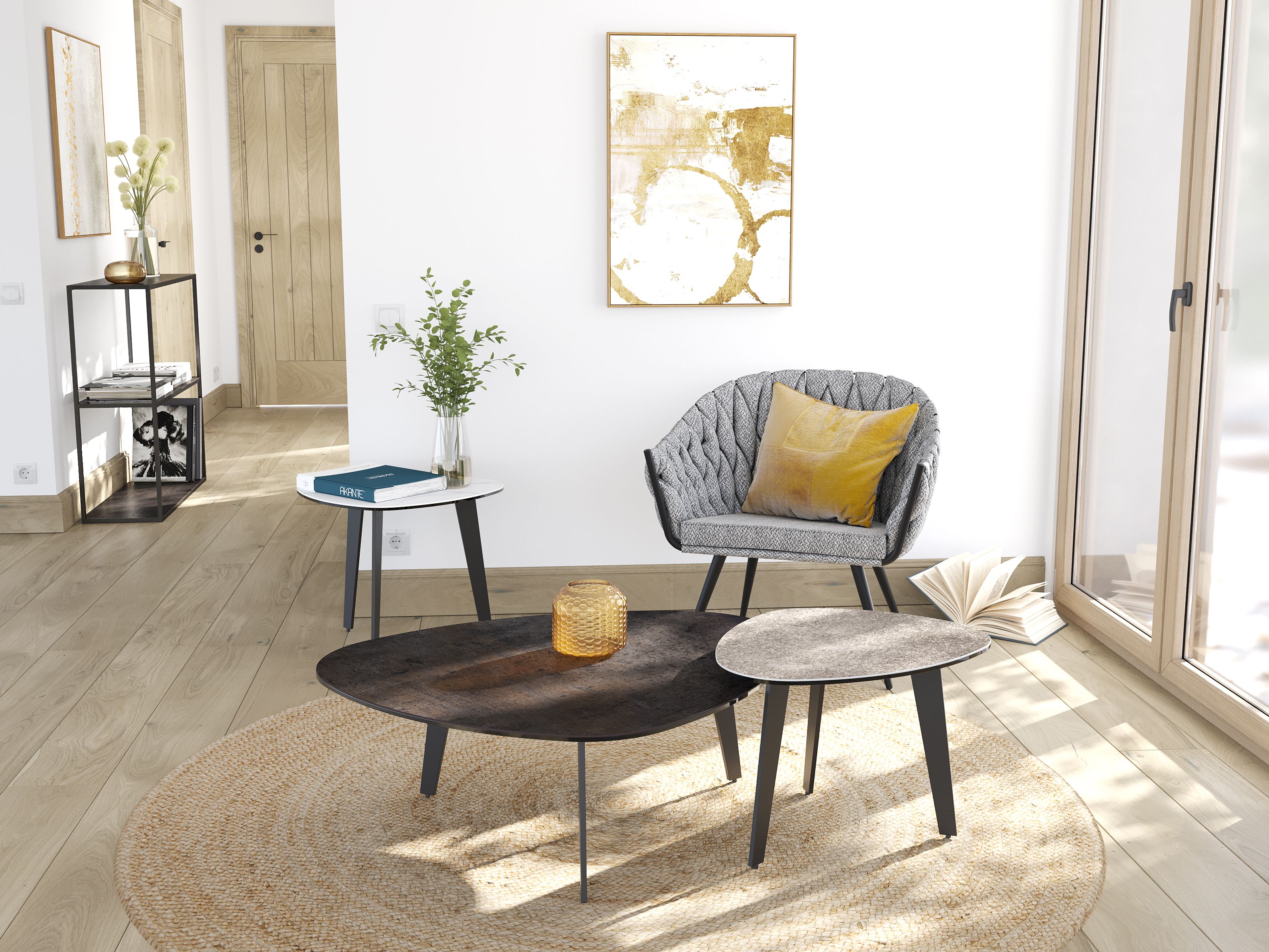 Salontafel Tove B92 x D76 cm