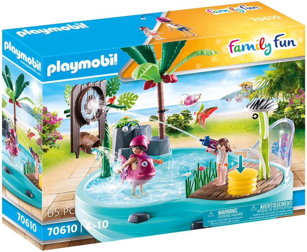 PISCINE AVEC JET D'EAU FAMILY FUN  - 70610