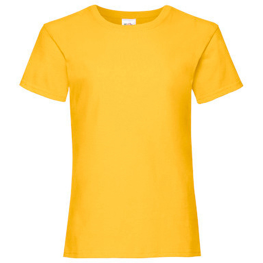 Camiseta básica de manga curta 100% algodão de primeira qualidade (pacote com 2) Fruit Of The Loom