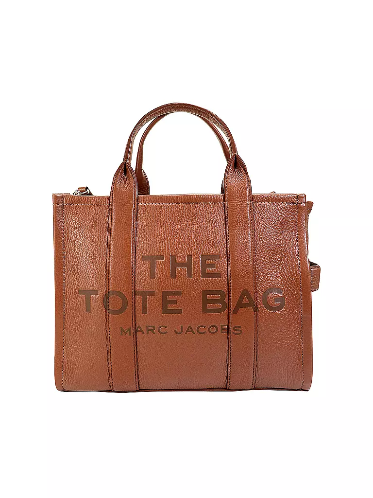 MARC JACOBS Ledertasche - Tote Bag THE MEDIUM TOTE LEATHER camel