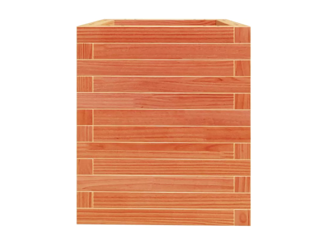 Jardinière bac lit surélevé bois marron 40 x 40 x 46 cm 02_0038454