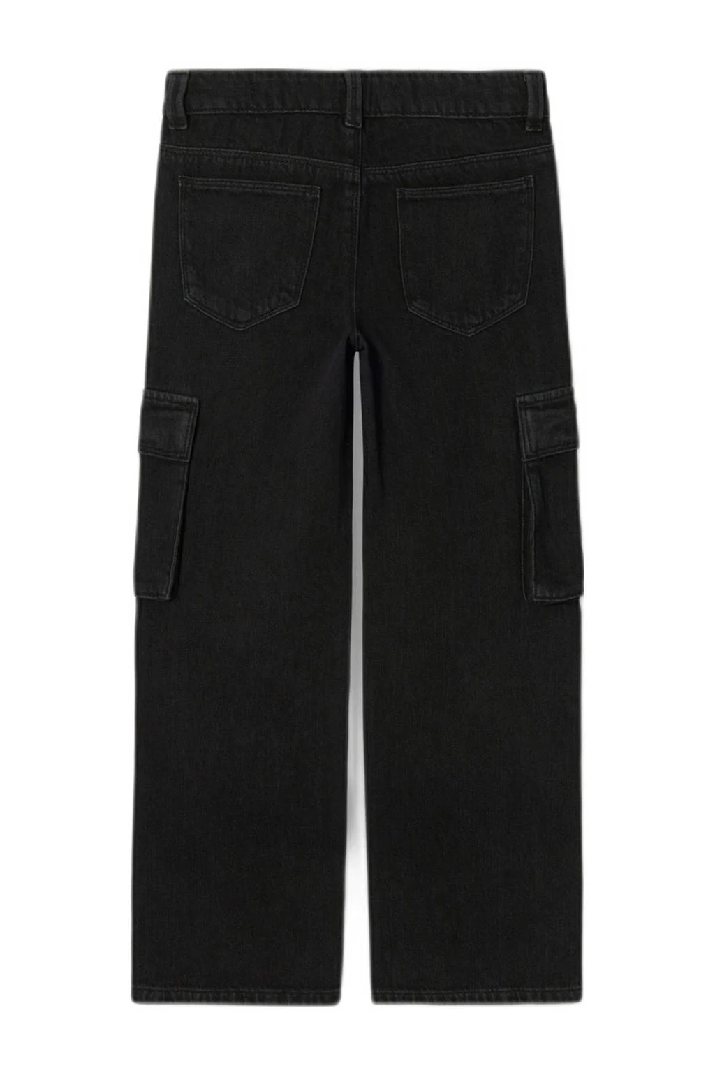 NAME IT wide leg jeans NKFROSE black denim